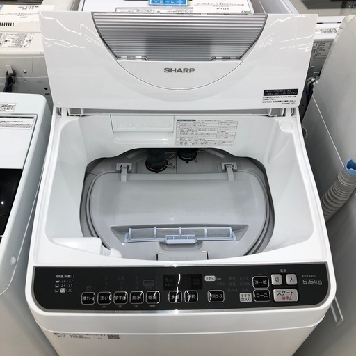 安心の6ヶ月保証付き］SHARPの縦型洗濯乾燥機のご紹介です！