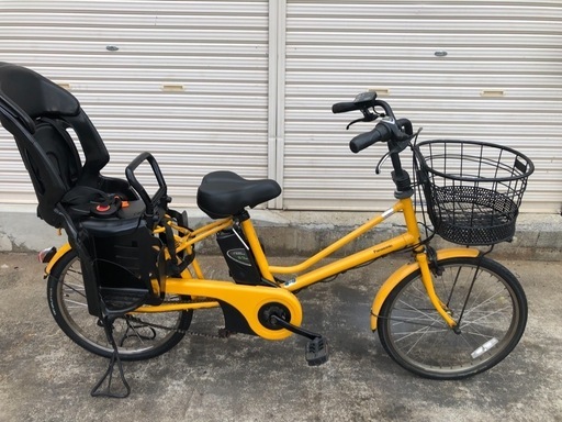 557 パナソニック新機種電動アシスト自転車LALA5、20インチオレンジ