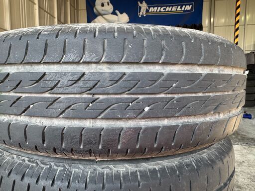 1010-5)185/65R15+WEDSアルミ中古4本セット！6.5J-15+45 100/5穴