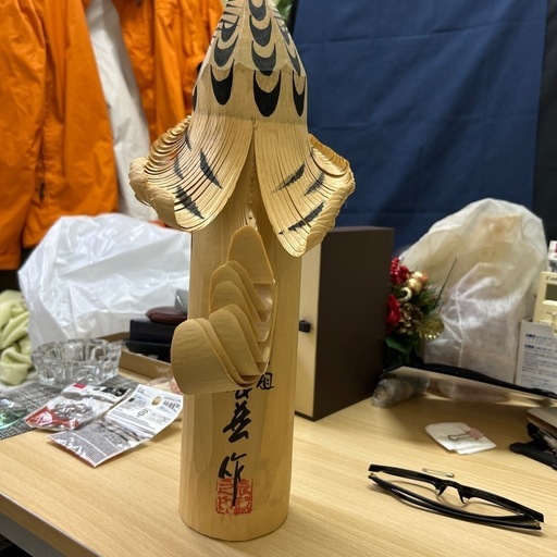 一刀彫 置物