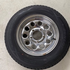 仙台市泉区 引取限定 ジムニー純正ホイールタイヤセット JB23 