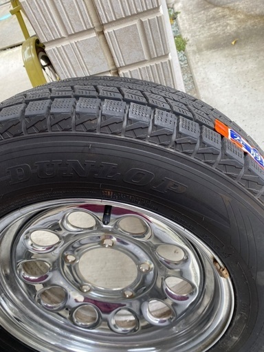 ジムニースタッドレス 4本 メッキホイール ジムニースタッドレス 4本