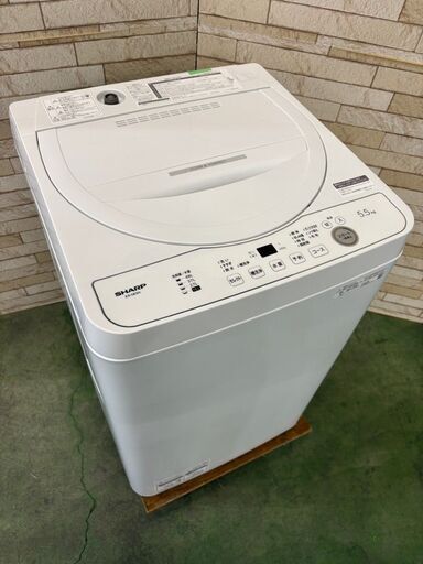 シャープ ES-GE5J-W [ホワイト系] 価格比較 - 価格.com 【美品 高年式 