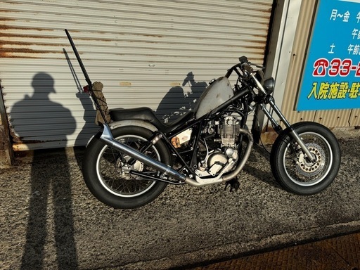 sr400チョッパー　ビンテージハーレー仕様