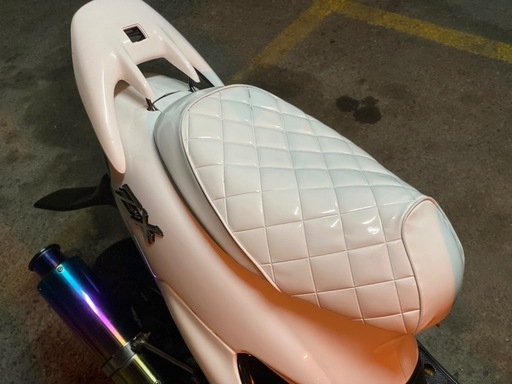 早い者勝ち！ 極美品 本革レザーシート W650 W800 W400 金具付き
