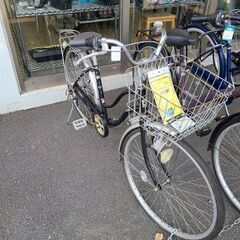 ☆店頭にて試乗可☆ J7828 シティサイクル ホワイト 27インチ 6段変速