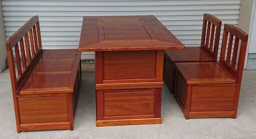 🔴山口市、長火鉢囲炉裏ダイニングテーブル食卓セット￥55000🔴高級