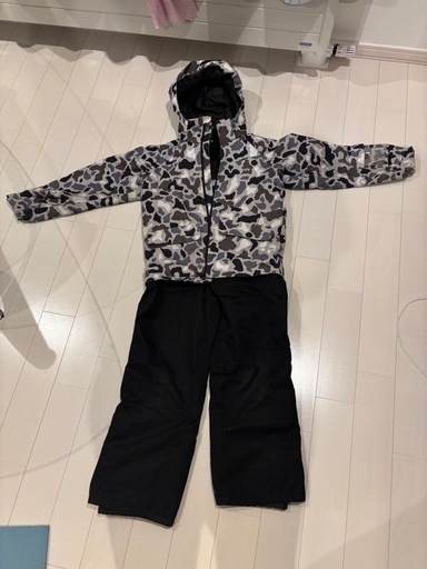 Phenix 迷彩柄 スキーウェア 上下セット 140