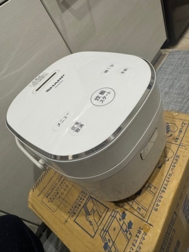 最終値下げ 炊飯器 シャープ 3合炊き パン調理機能付き