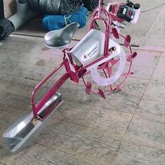 程度良 貴重な田んぼの溝切り機 完動品 手渡しのみ