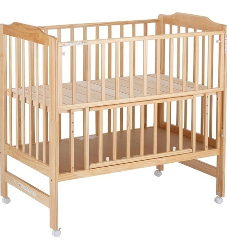 ベビーベッド 木製 ナチュラル ベッド&ベビーベッド専門店『スリーピー