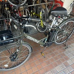 中古ブリヂストン ベルト式電動アシスト自転車 B200