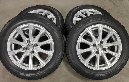 175/65R15アルミホイールセットVRX22022年製バリ溝 (ぽぴ) 茂辺地のタイヤ、ホイールの中古あげます・譲ります｜ジモティーで不用品の処分