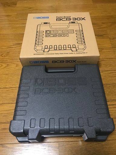 値下げしました！BOSS ME50 ハードケース、ACアダプター シールド二本付き