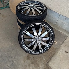 取引終了】ノア、ヴォクシー80系スタッドレスタイヤ➕アルミホイール4  