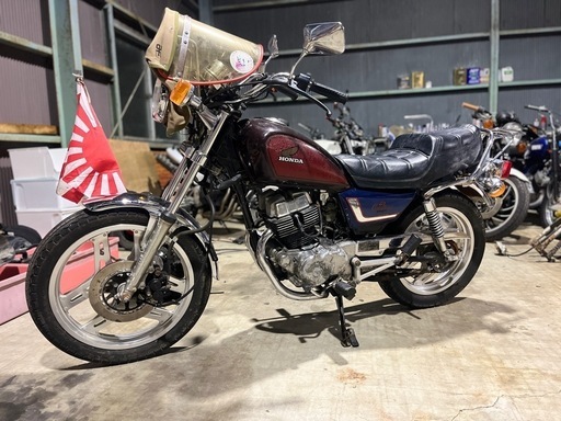 激実走行238km!! CB250T LAカスタム ホーク バブ Lバブ 低走行 (HRMガレージ)  西大垣のホンダの中古あげます・譲ります｜ジモティーで不用品の処分