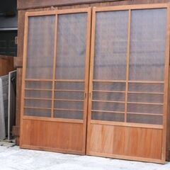 古民家 ★時代物★格子戸★177.5センチ★ 古民家 ☆時代物☆格子戸☆177.5センチ☆