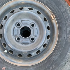 オールシーズンタイヤ155-65-14ミネルバASM取付4本セット (ガイン  