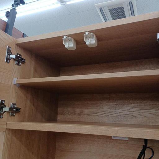 ☆ジモティー割あり☆2枚扉レンジボード NA 高さ(H)181cm× 幅(