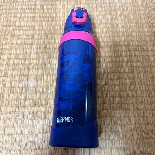 サーモス 水筒 真空断熱スポーツボトル 【ワンタッチオープンタイプ】 1.0L ネイビーカモフラージュ FHQ-1001 NV-C