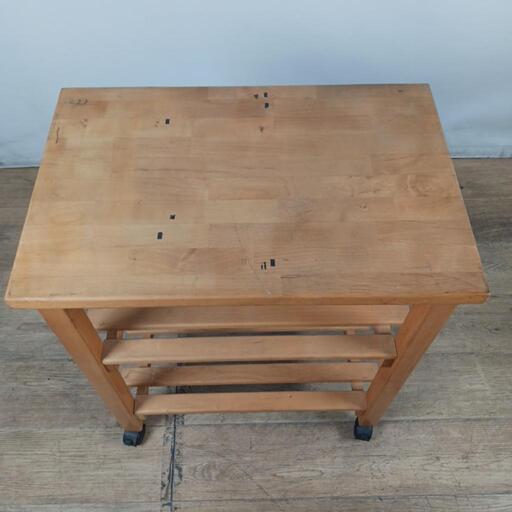 1205 キャスター付 棚 ワゴン 作業台 263968 - せせこましい 