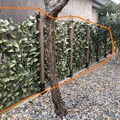 金網フェンス、1m×20m ほぼ未使用頻度 値下げ