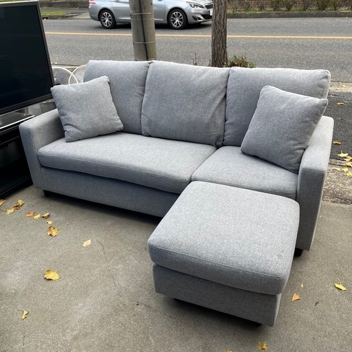 OWN-F フラットソファ 本体＋交換用替えカバー付き