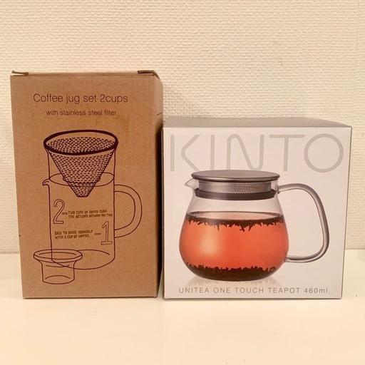 新品 KINTO コーヒー ジャグ セット ＋ KINTO ティーポット キントー