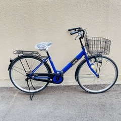 TAKEDA] Town Cruiser(タウンクルーザー)26吋 外装6段/ネイビーX  