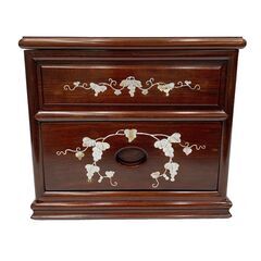 ☆来店限定☆ 箪笥 螺鈿細工 アジアン家具 鍵付き