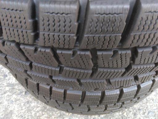 タイヤ代工賃全部込み! 185/60R15 ダンロップWM02 スダッレスタイヤ4本 