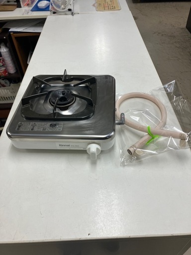 取引場所 南観音 I2412-198 リンナイ 一口コンロ 都市ガス用 RTS-1NDC 汚れキズあり
