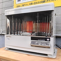 北海道 千歳市/恵庭市 動作品 SUNPOT/サンポット 煙突式石油ストーブ ハイブリッドカベック KSH-7011RC T 2021年製 木造18畳/コンクリート29畳 サンポット ポット式（煙突式）輻射ストーブ カベック 木造18