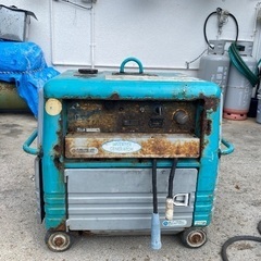 激安！すぐ使えるよ！キャプタイヤ付き！発電溶接機、エンジンヴェルダー