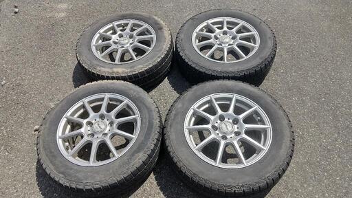 PIRELLI　スタッドレス195/65　R15　4本　ホイル付き　セレナ 現状渡し