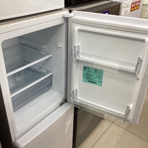 1年保証】Haier 2ドア冷蔵庫 JR-NF148DK Haier 2ドア 冷凍冷蔵庫 JR
