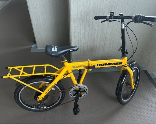 HUMER 20インチ折り畳み ファットバイク 外装6段変速 折りたたみ自転車