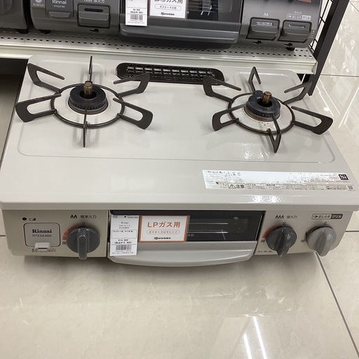 【6ヶ月保証】Rinnai LPガステーブル RTE564BER