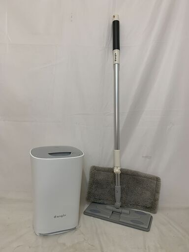 e angle  イーアングル 【新品未使用フィルター付き】ステーションクリーナー＆モップ セット  ANG-SC-A11-R 定価12000円  カラー: ホワイ