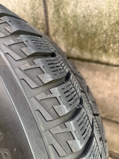 中古ホイル付き スタッドレスタイヤ 215/60R17 96Q ヨコハマ アイス