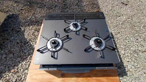 取り付け工事込み　使用期間半年　Rinnai　ビルトインコンロ　リッセ　RHS31W23L9RSTW (定価¥237600) 2019年 都市ガス用
