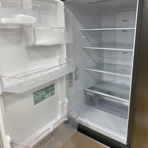 33【2023年製 三菱 3ドア冷蔵庫】2023年製 330L MR-C33H-W1