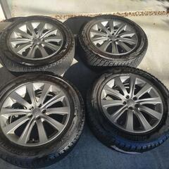 鹿屋市☆ダンロップ 215/60R16 /トヨタ純正 5穴 4本バリ山 超美品