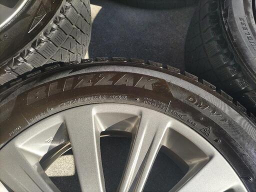 ブリザックDM-V3 4本スタッドレスタイヤスバル純正ホイール付き XV
