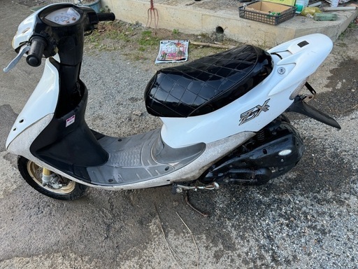 Dio zx 原付 半透明仕様のホンダ・ライブDio ZX】iMac G3のスケルトン