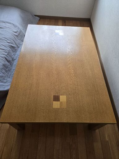 中古家具調こたつ　80×120cm
