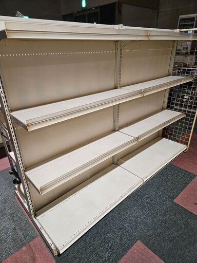 KOKUYO　コクヨ　商品陳列棚　両面　4段　店舗什器 KOKUYO コクヨ 商品陳列棚 両面 4段 店舗什器