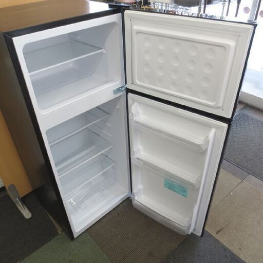 Haier 130L 2ドア冷蔵庫 JR-N130A 黒 2021年製 取扱説明書付き