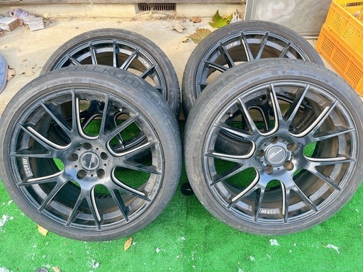 19メッシュホイール メッシュ深リム19inch ドレスアップホイール1台分