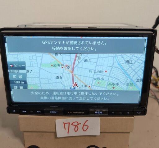 カロッツェリア 7インチナビ デタ2020 AVIC-RZ403 (A) 送料無料 即決 保証 美品 カロッツェリア 楽ナビ 7インチ